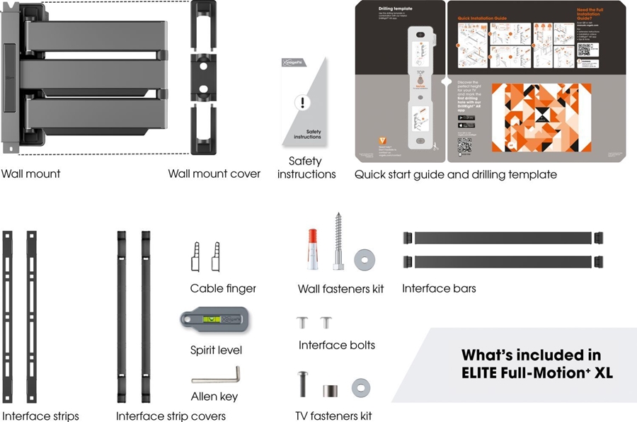 Vogel's ELITE TVM 5845 | Draabare tv-beugel XL | 55-100"  4